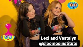 Vestalyn and ‎@leximariehawks  having fun at the ‎@SloomooInstitute in NYC 🎉👭🏼