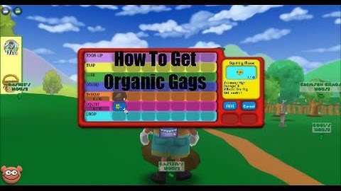 Toontown Rewritten: How To Get Organic Gags
