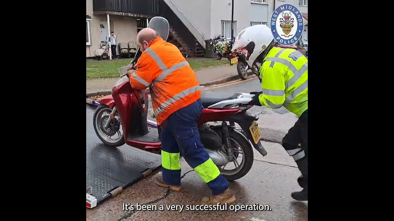 Off road bike operation in Coventry leads to arrest following assistance from NPAS