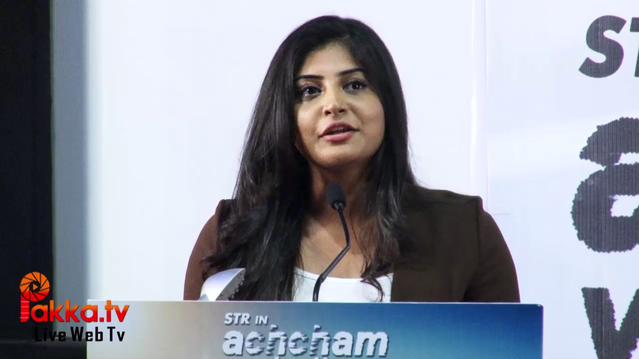 Manjima Mohan Speech at Achcham Yenbadhu Madamaiyada Press Meet- Pakkatv
