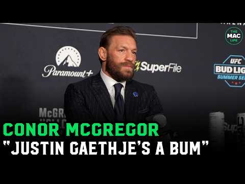 Conor McGregor to Justin Gaethje: “Less Of The Disrespect You F**king Bum”