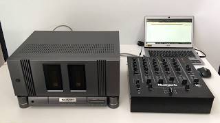 SHARP SX-8800H(GY) Amplifier + NUMARK M6 USB 4-channel mixer