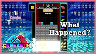 Tetris 99 - What Happened To My Opponent?