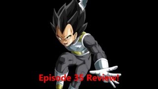 Dragon Ball Super Episode 35 Review - Vegetas Great Battle
