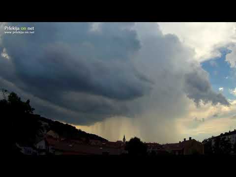 Deževna zavesa nad Ljutomerom