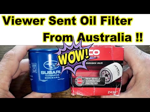Subaru Oil Filter