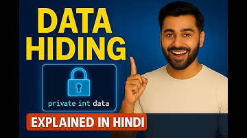 What is Data Hiding in Java? | Java OOP Tutorial