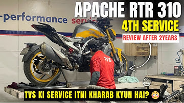TVS Apache RTR 310 Service Review After 2 Years & 16000KM | Reality Check!