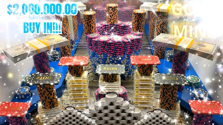 🔴(MUST SEE) HIGH RISK COIN PUSHER $2,000,000.00 BUY IN!!! WON OVER $7,000,000.00!!! (MEGA JACKPOT)