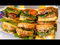 1년 만에 10만개 팔린 오믈렛 토스트? 버거만큼 두툼한 빅 토스트 / Big omelet toast as thick as a burger - Korean street food