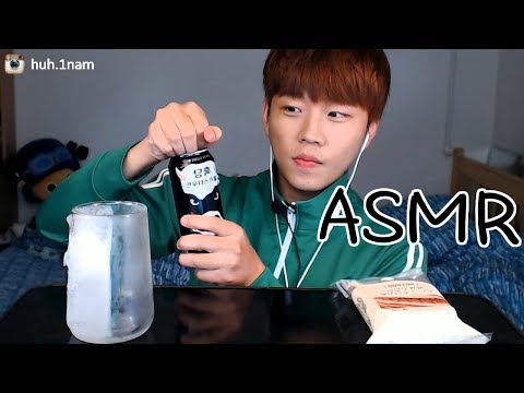 맥주도 흑당맥주가 있다?!! 리얼사운드원샷 먹방 Eating Sound Mukbang ASMR