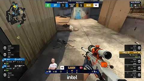 sjuush 1v2 awp clutch to keep Sprout off two round winning