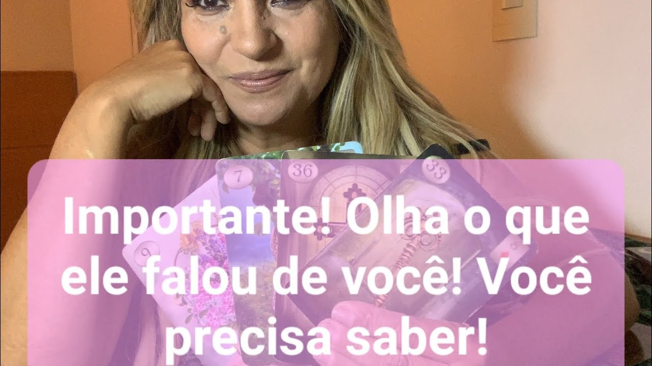 Importante! Olha o que ele falou de você! Você precisa saber! - YouTube