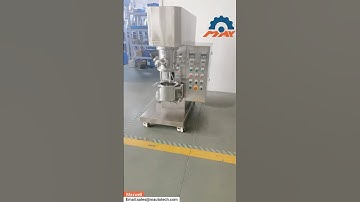 Lab Vacuum Double Planetary Mixer 2L / Industrial Mixing Machine