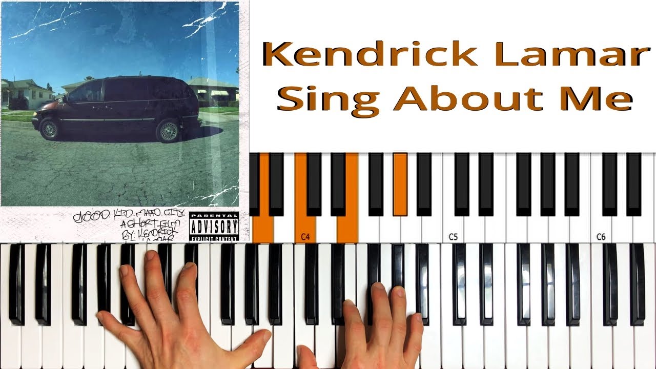 Kendrick Lamar - Sing About Me, I'm Dying Of Thirst Keyboard Chord Tutorial How to play Piano