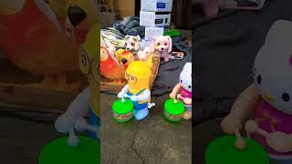 Cartoon Characters Play Drums Together #shorts #fyp #fypage
