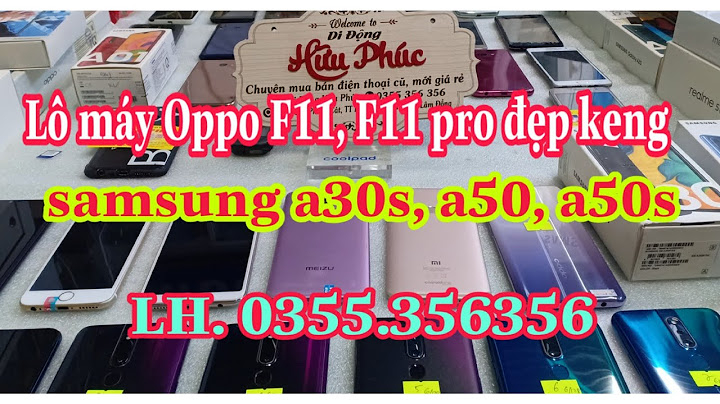 So sánh samsung galaxy a30 à oppo f11