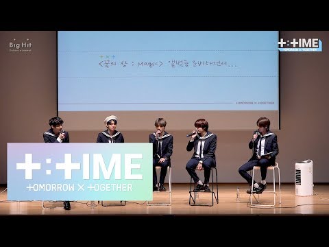 [T:TIME] TXT&amp;#39;s <strong>Talk</strong>×<strong>Together</strong> with MOA - TXT(투모로우바이투게더)