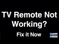 How to Fix Any TV Remote Not Working - Fix it Now