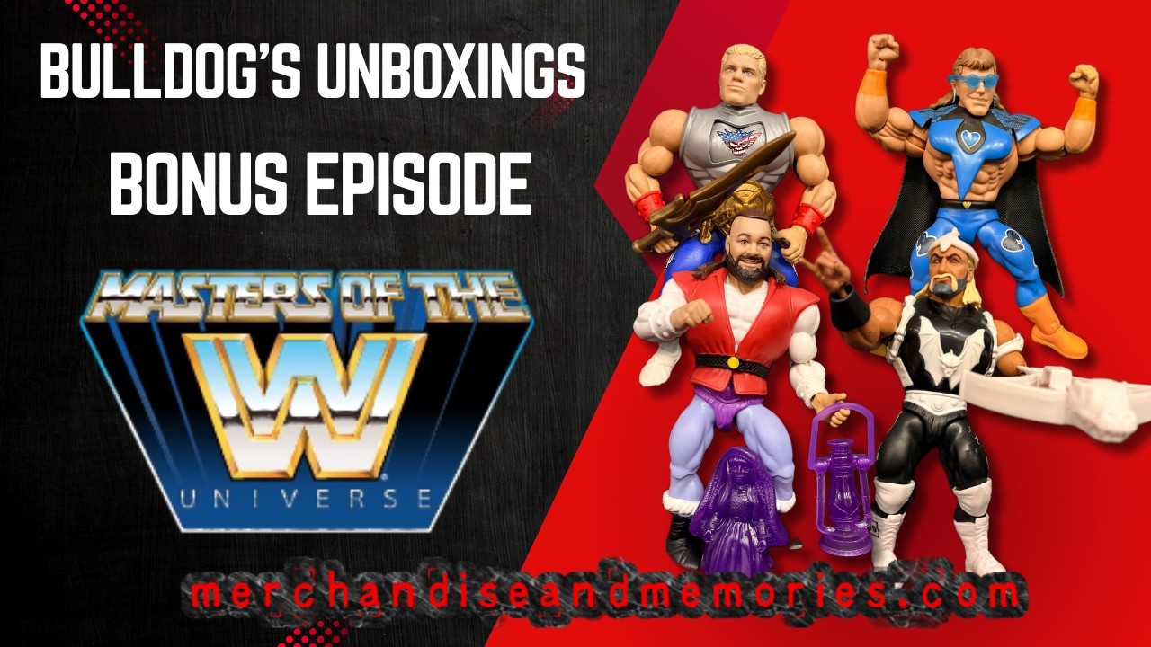 Bulldog's Unboxings: BRAND NEW MASTERS OF THE WWE UNIVERSE