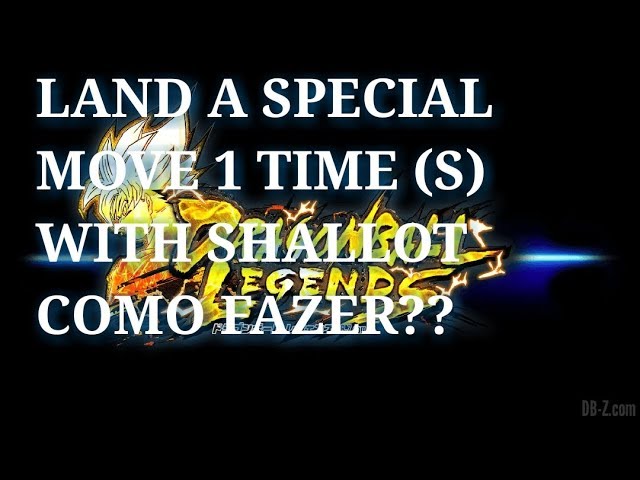 LAND A SPECIAL MOVE 1 TIME (S) WITH SHALLOT 
