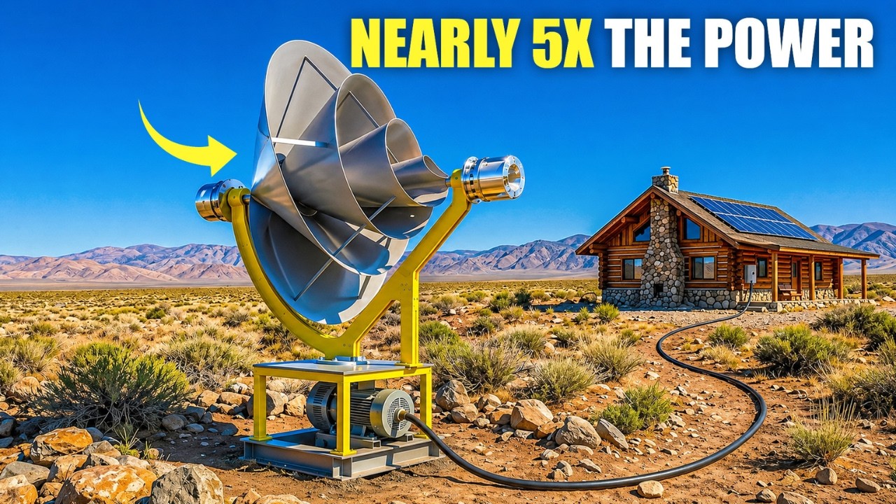 This Is The Most Effective Home Wind Turbine In The World. Why Don’t We Utilize It?