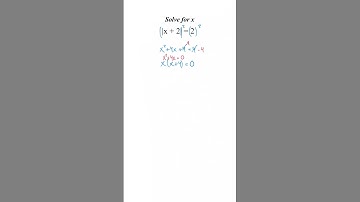 #GeeklyHub Absolute Value Equation Solved