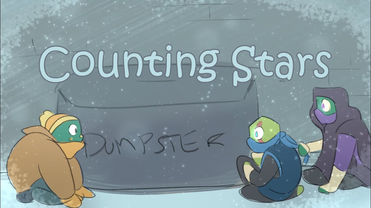 Counting Stars: Mikey's Imaginary Friends Au (ROTTMNT au)