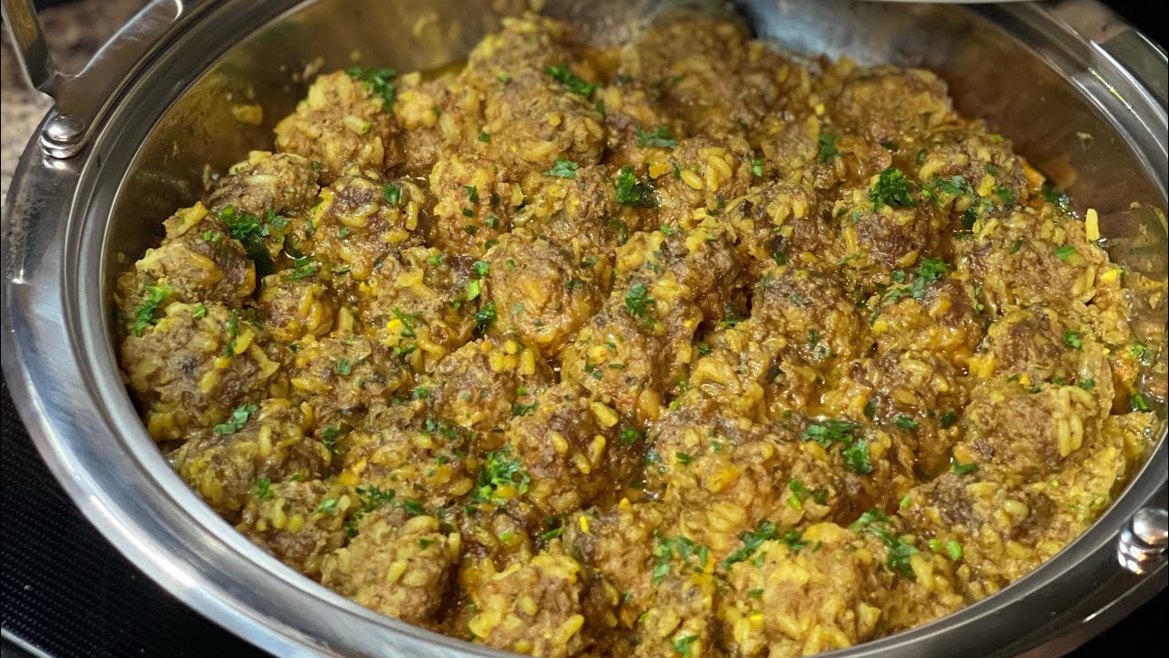 طبق مغربي يستحق التجربة 🇲🇦كفتة رباطية