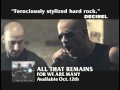 All That Remains - For We Are Many TV Commercial