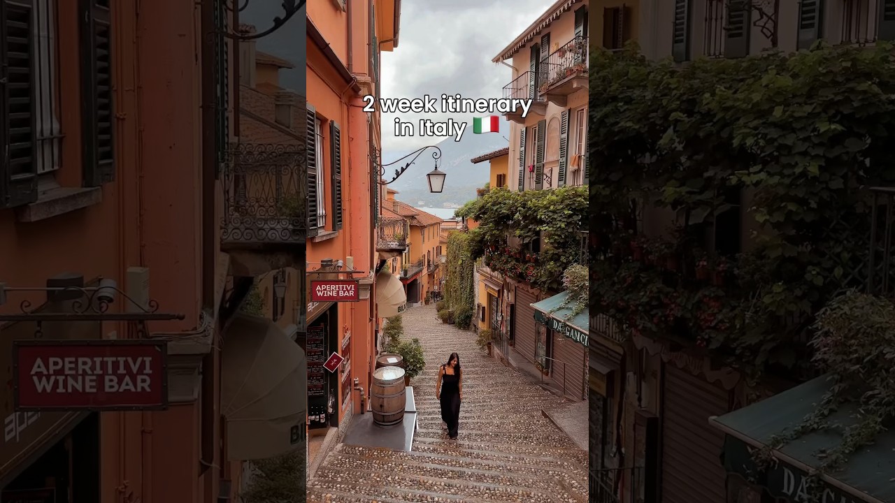 The BEST 2 week itinerary for Italy 🇮🇹🤍 