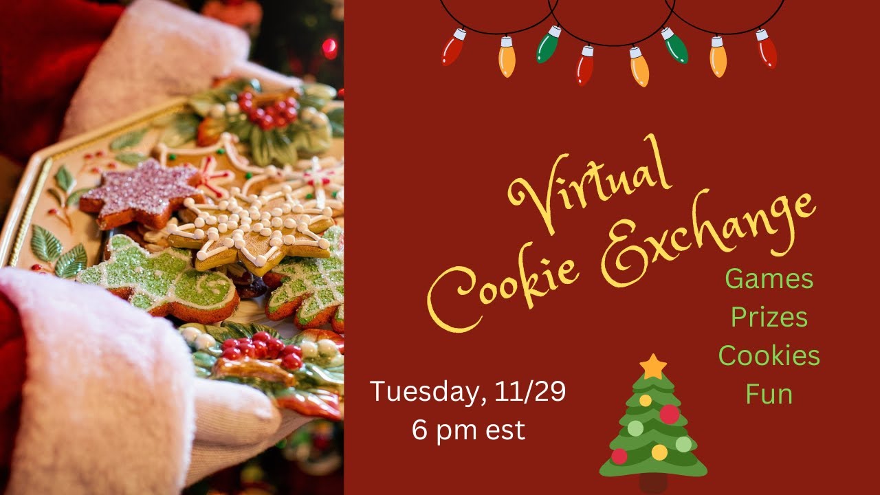 Holiday Virtual Cookie Exchange - Party - YouTube