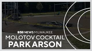 New Berlin man arrested after police say he set fire to playground with Molotov cocktails