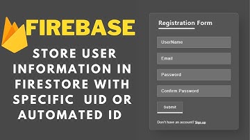 React Authentication(Web Version 9) With Firebase And Store Data In FireStore With specific USER ID
