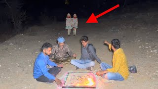 Ouija borad ghost challenge at night सच में हम लोग मरते मरते बचे screenshot 3