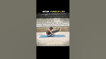 Learn L-sit in 5 steps 🫵💪