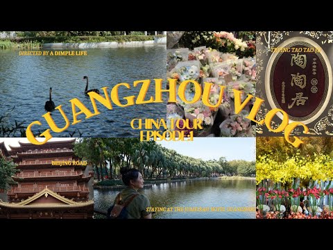 GUANGZHOU VLOG 🇨🇳 Our Stay at the Jumeirah Hotel 🏡eating our way through 🥟 exploring the city 🗺️