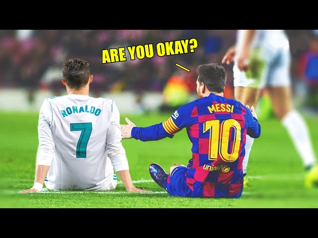 Ronaldo & Messi Supporting Each Other - RESPECT Moments 