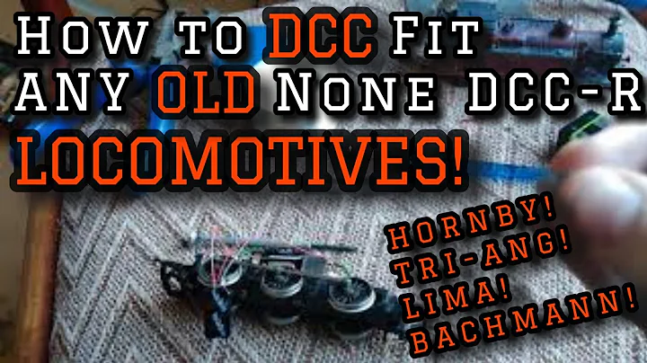 How to DCC Fit Old OO/HO Gauge Locomotives!