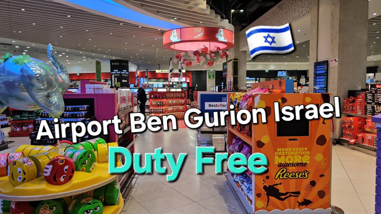 🇮🇱 Tlv.Tel Aviv Airport Ben Gurion. Israel.Terminal 3. Обзор аэропорта. Обзор магазинов Duty