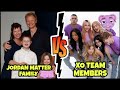 Jordan Matter Family vs Xo Team Members From Youngest to Oldest