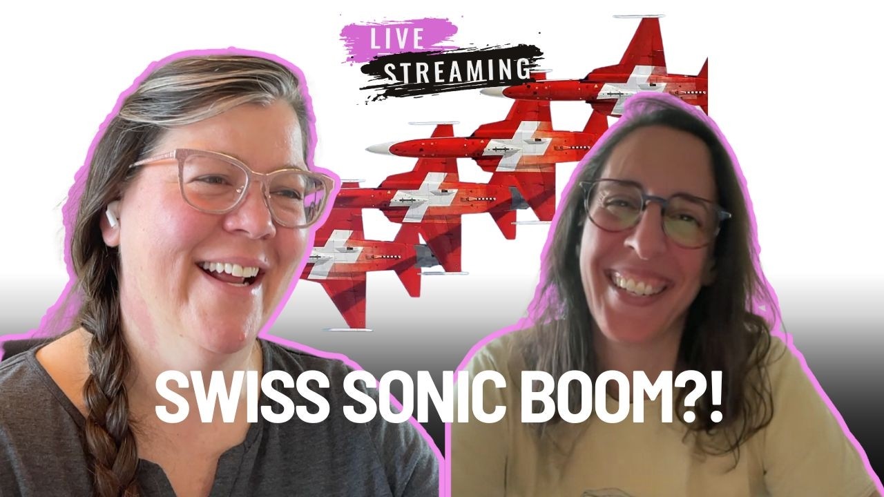 Swiss Sonic Boom?! Live with Danna & Megan | So Frickin' Healthy Podcast