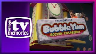 1985 & 1986 - Bubble Yum Commercials - AI Upscale - Credit to VPR2B