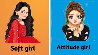 🧕Soft girls vs Attitude girls girl🧕🙋 screenshot 5