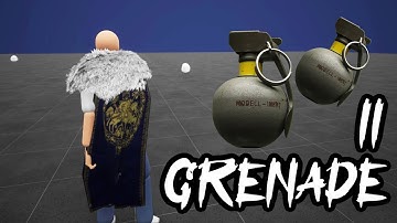 Grenade System with ALS [Part II] | #124 | Advanced Locomotion System V4 with Unreal Engine 5
