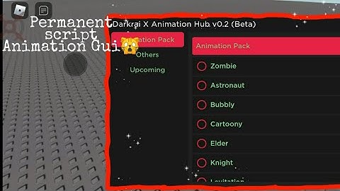 [Arceus X] Permanent Animation GUI Script