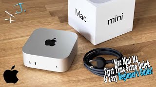 Mac Mini M4 First Time Setup  Quick & Easy Beginner’s Guide! 💻⚙️