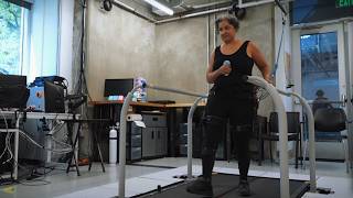 Powered exoskeleton helps Utah woman walk again after experiencing stroke