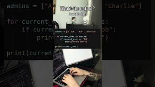 Python coding puzzle