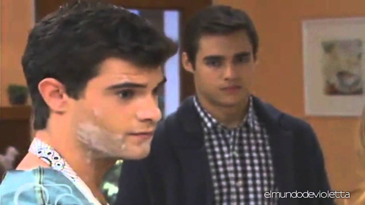 Leon va a la casa de Vilu y la ve con Diego